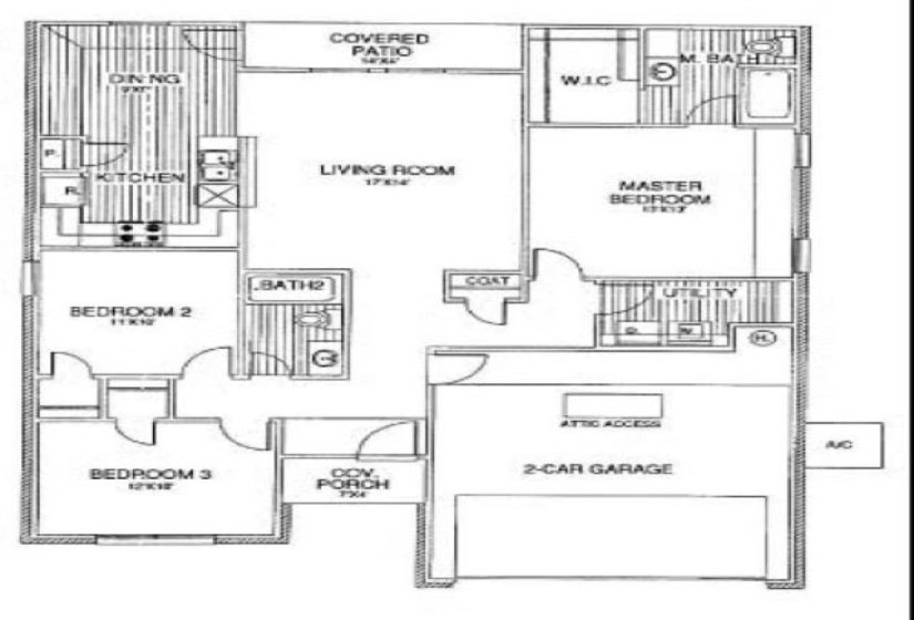 3 Bedrooms Bedrooms, ,2 BathroomsBathrooms,Residential,Single Family,Krayler,1,130810