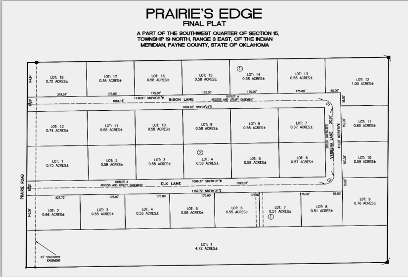 Lots/land,Platted,Bison,131257