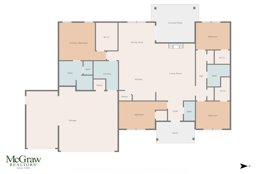 4 Bedrooms Bedrooms, ,2 BathroomsBathrooms,Residential,Single Family,Westchester Way,1,131904