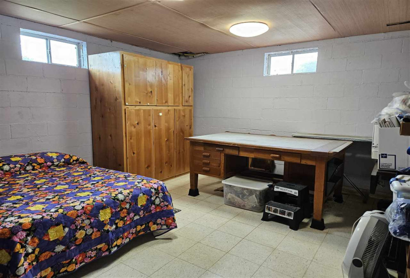 Basement Bedroom