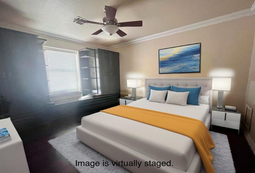 Bedroom 3-Image Virtually Staged