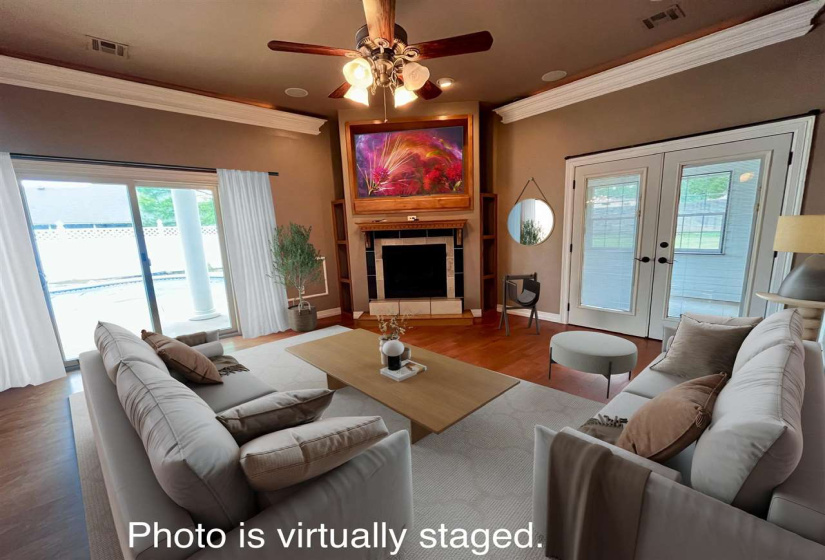 Image virtually staged.