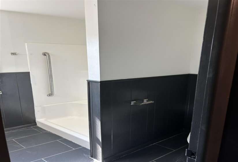 bathroom beside utility