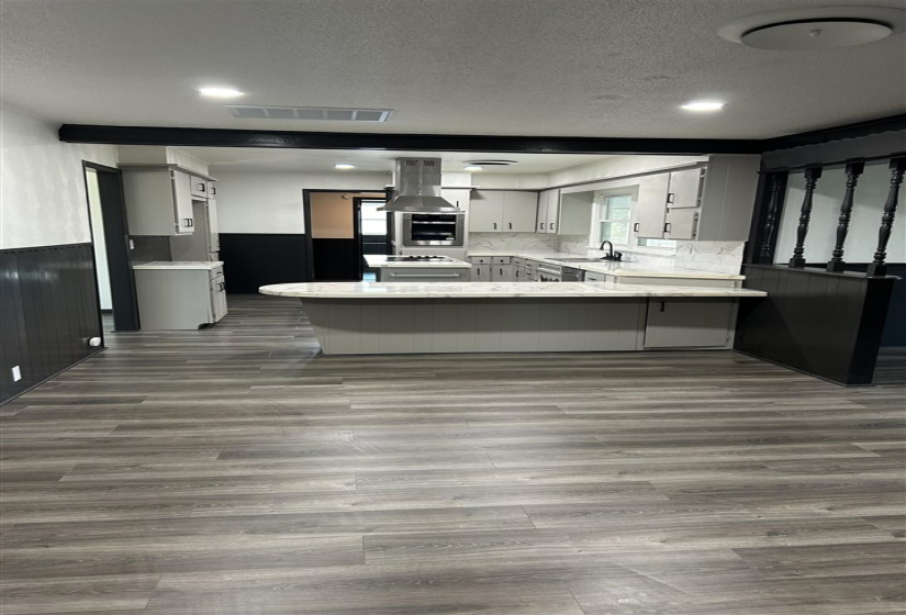 dining area view looking into kitchen