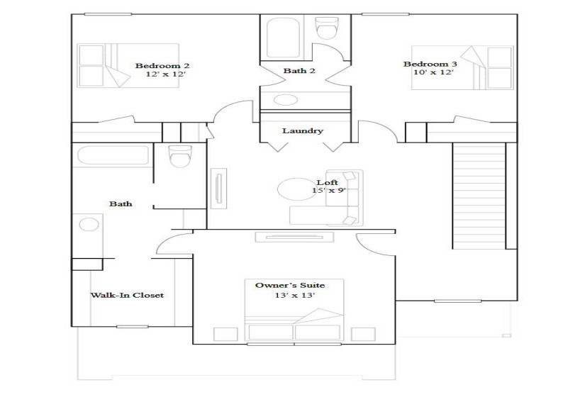 3 Bedrooms Bedrooms, 0 ,2 BathroomsBathrooms,Residential,Single Family,30th,2,133344