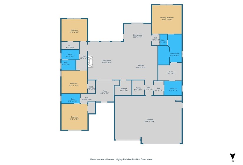 4 Bedrooms Bedrooms, 0 ,3 BathroomsBathrooms,Residential,Single Family,Karen,1,133452