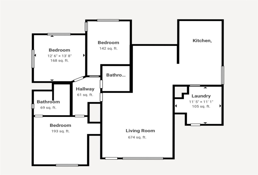 3 Bedrooms Bedrooms, 0 ,2 BathroomsBathrooms,Residential,Single Family,McDonald,1,133761