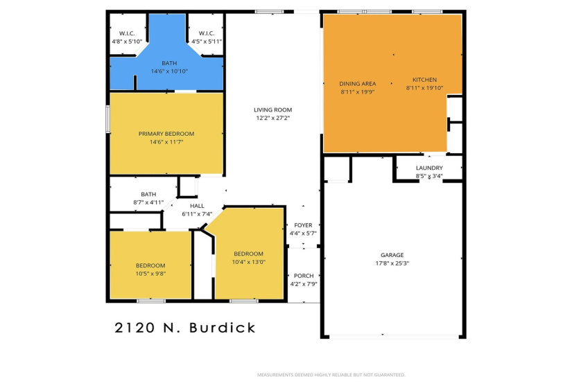 3 Bedrooms Bedrooms, 0 ,2 BathroomsBathrooms,Residential,Single Family,Burdick,1,133822
